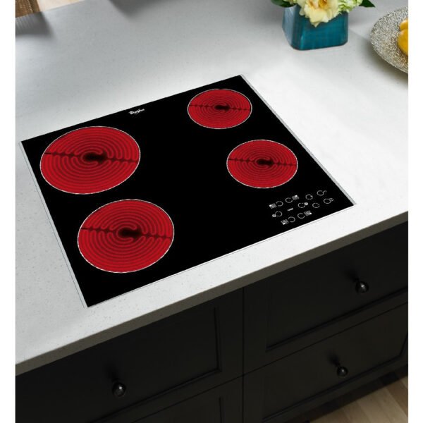 ANAFE WHIRLPOOL ELECTRICO AKT8090LX 4HOR VITROCERAMICO TOUCH - Imagen 3