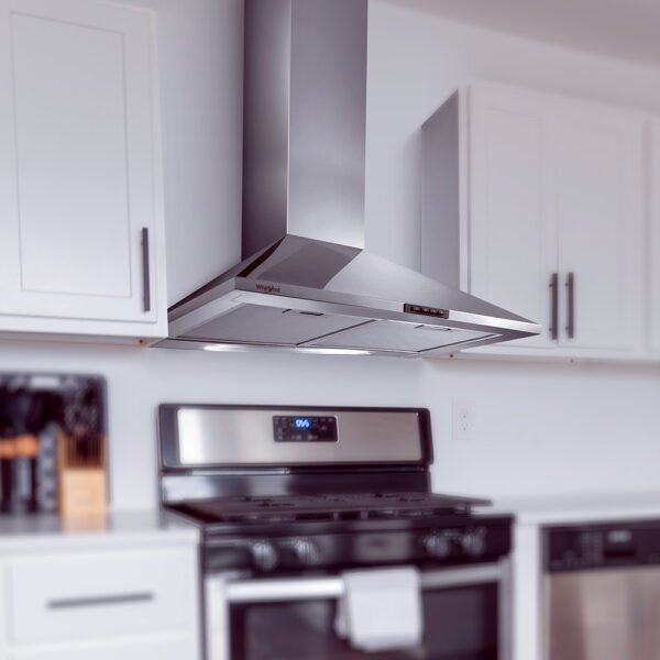 CAMPANA WHIRLPOOL CHIMNEY WAI65ARDWL 60CM INOX - Imagen 2