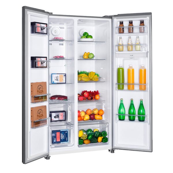 HELADERA WHIRLPOOL SIDE BY SIDE WRS955FDWX 518L INOX INVERTER FRIO SECO - Imagen 2