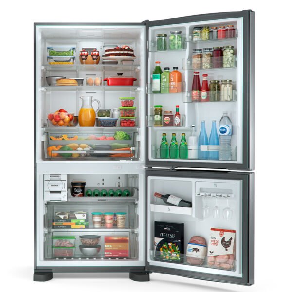 HELADERA WHIRLPOOL BIG FOOT WRE85AKDWX 586/573L EVOX FRIO SECO PANEL TOUCH + ADA - Imagen 2