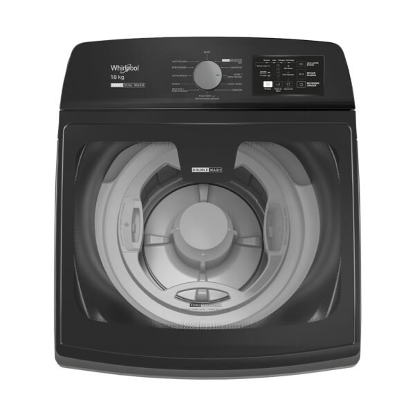 LAVARROPAS WHIRLPOOL WWH18AT DUAL WASH 18KG CARGA SUP TITANIUM - Imagen 2