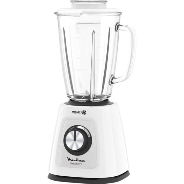 LICUADORA MOULINEX LM435 2V 1,75L 800W VASO VIDRIO BLANCO - Imagen 2